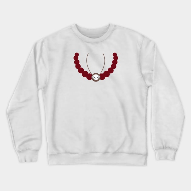 One piece Ace necklace Crewneck Sweatshirt by MintDesigns